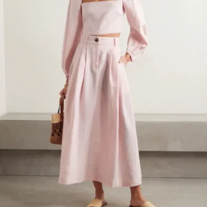soft-pink-co-ord-set-with-billowy-silhouette